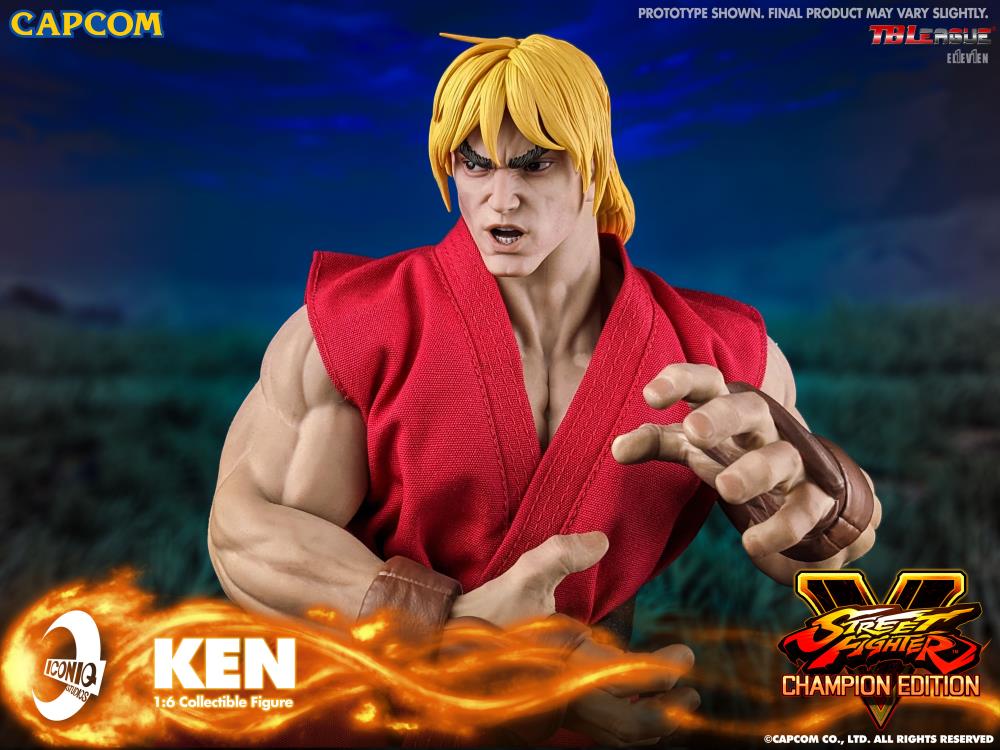 PRE-ORDER Street Fighter V - Ken Masters 1/6