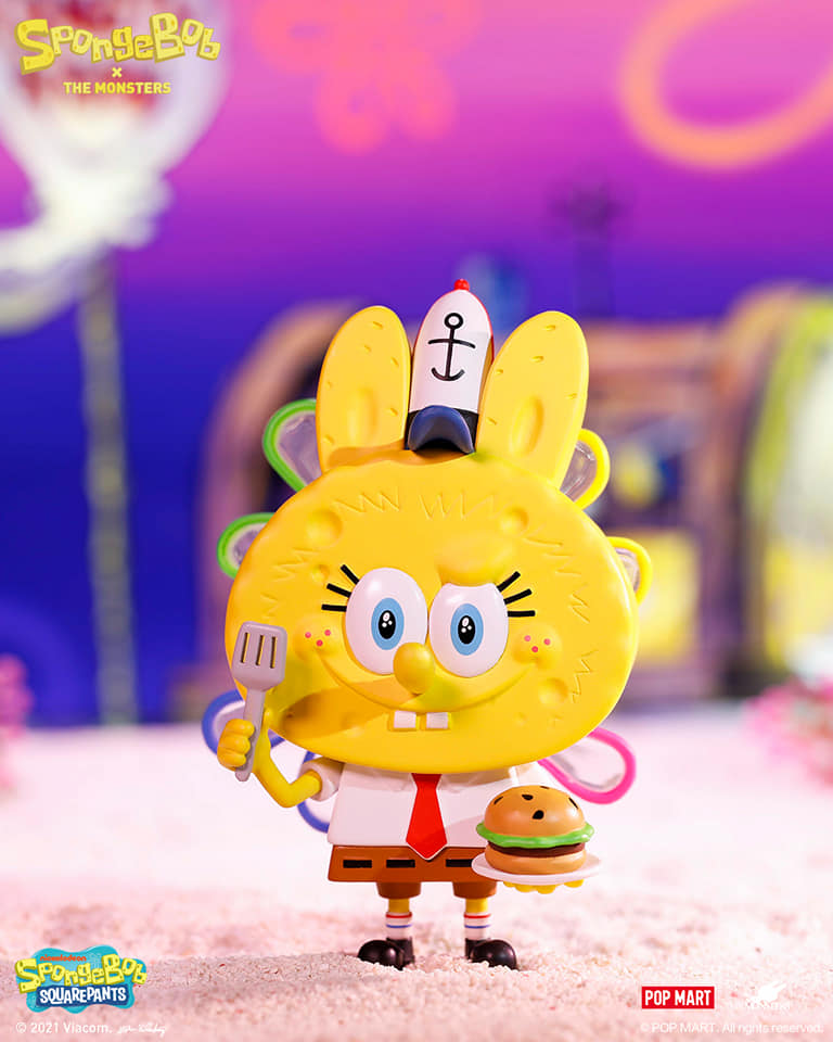IN-STOCK POP MART - Sponge Bob x Labubu The Monsters