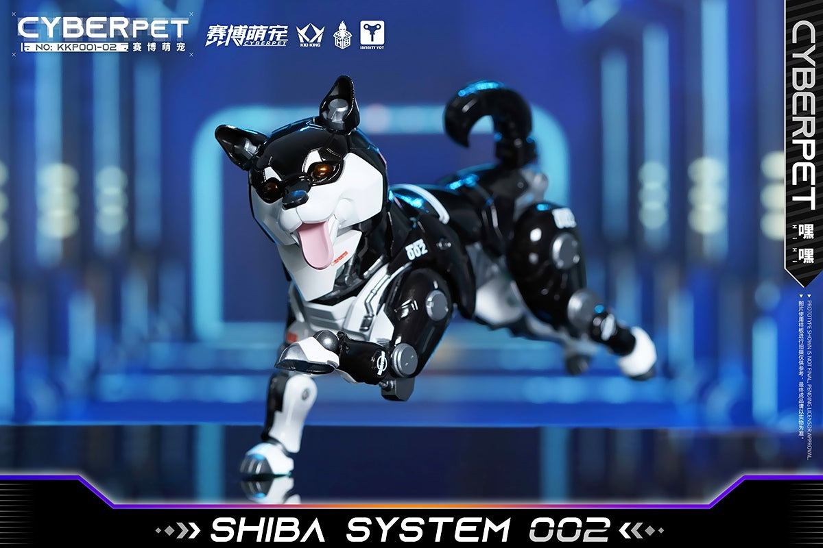 PRE-ORDER Cyber Cute Pet - KKP001-02 Mecha Shiba Inu - Hey Hey: Black