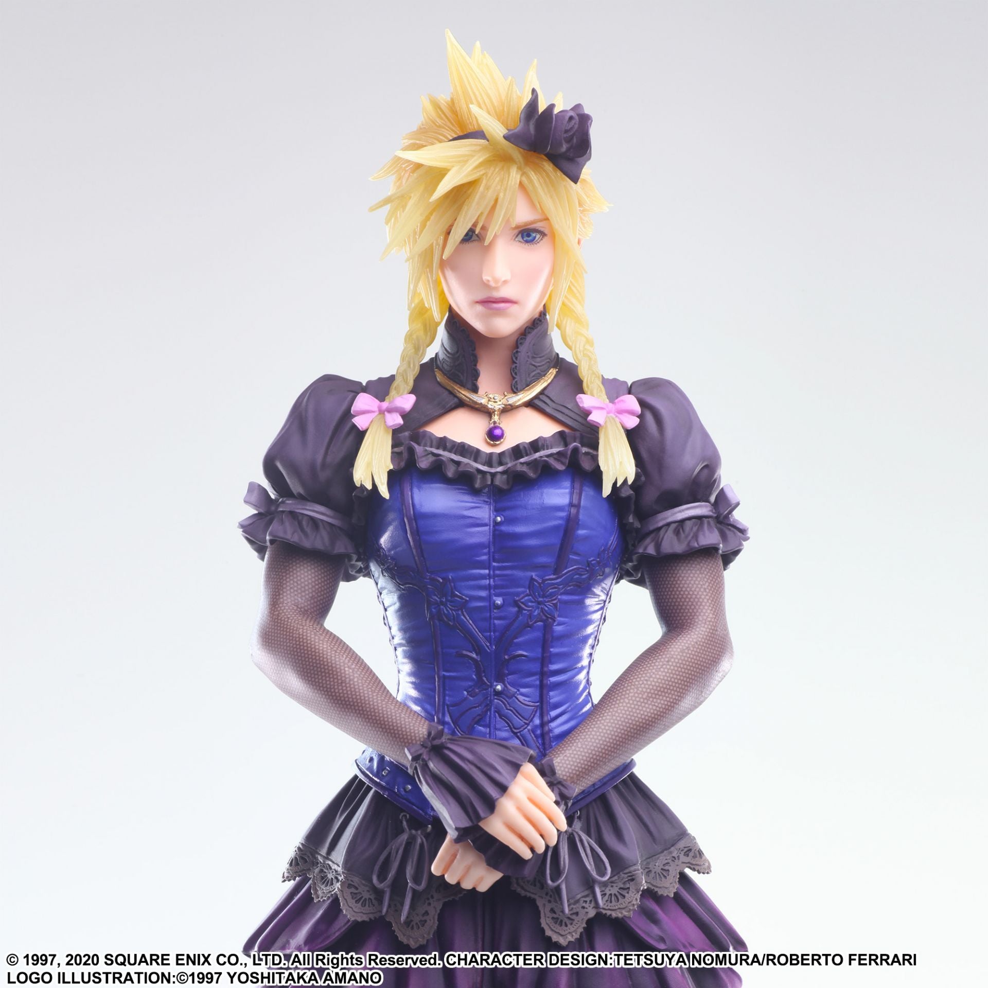 IN-STOCK Square Enix - STATIC ARTS - Final Fantasy VII Remake - Cloud Strife: Dress Ver.