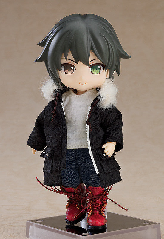 PRE-ORDER Nendoroid Doll Warm Clothing Set: Boots & Mod Coat: Black