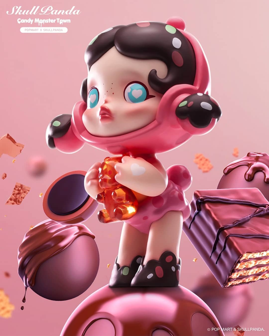 PRE-ORDER Skullpanda - Candy Monster Town [Box of 12]