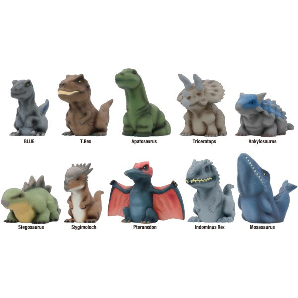 PRE-ORDER Jurassic World - Sofubi Puppet Mascot [Box of 10]