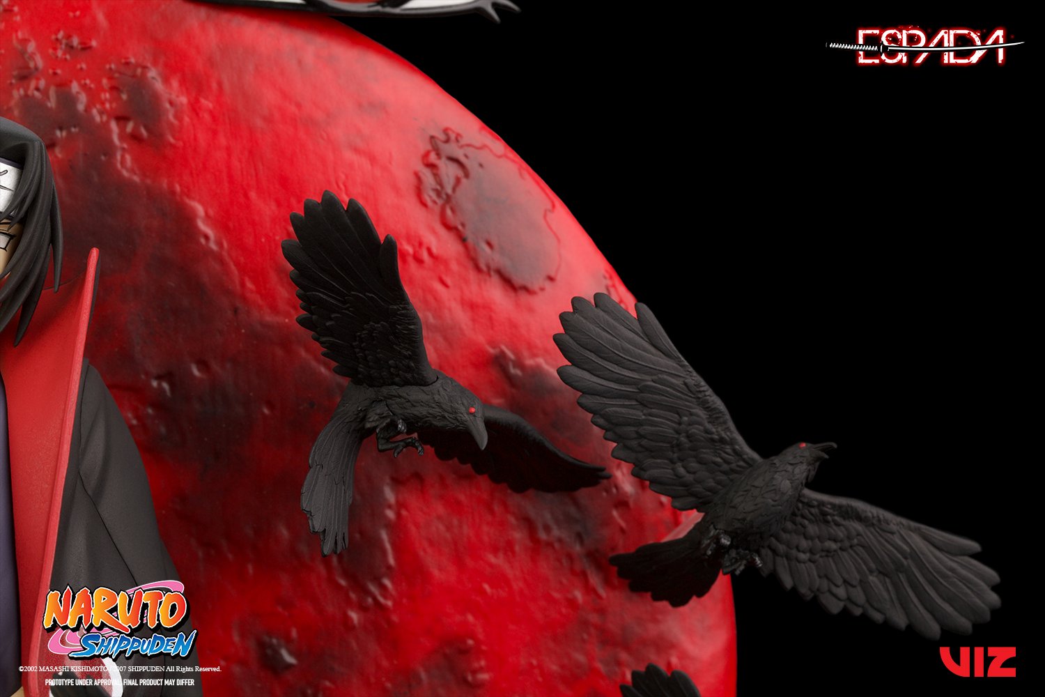 PRE-ORDER Wall Statue - Naruto Shippuden - Itachi Uchiha: Tsukuyomi 1/8