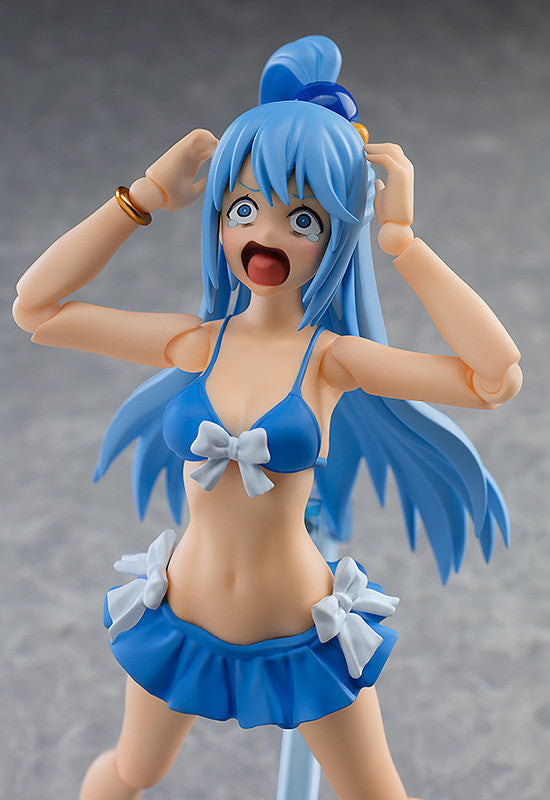 IN-STOCK Max Factory - figma EX-063 - KONO SUBARASHII SEKAI NI SYUKUFUKU WO! LEGEND OF CRIMSON - Aqua: Swimsuit Ver. [EXCLUSIVE]