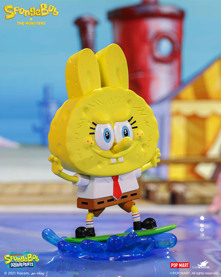 IN-STOCK POP MART - Sponge Bob x Labubu The Monsters