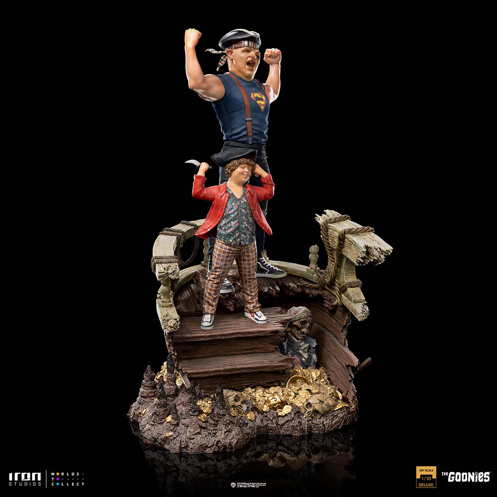 PRE-ORDER The Goonies - Sloth and Chunk Deluxe Art Scale 1/10