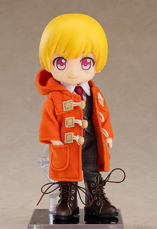 PRE-ORDER Nendoroid Doll Warm Clothing Set: Boots & Duffle Coat: Orange