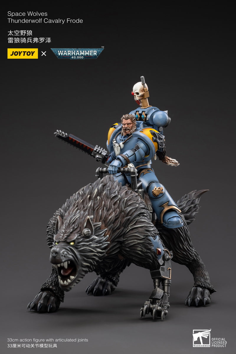 PRE-ORDER Warhammer 40k - Space Wolves - Thunderwolf Cavalry Frode 1/18 [May 2023 Release]