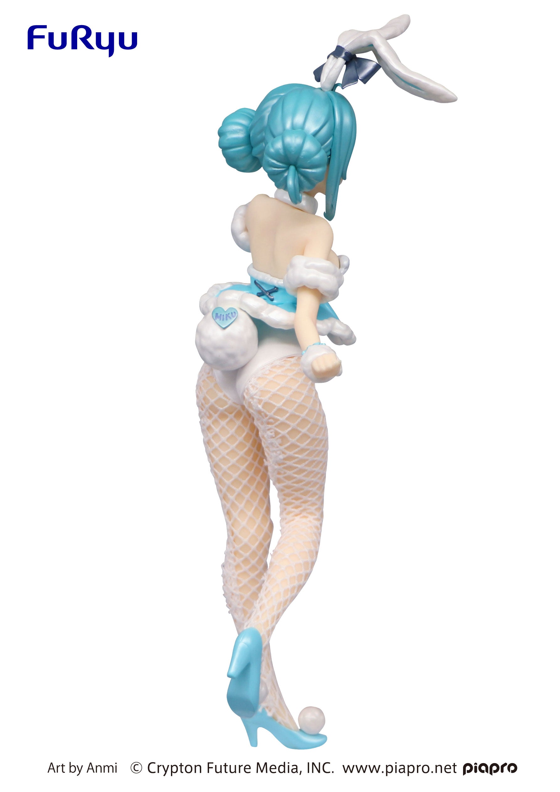 IN-STOCK FuRyu - Hatsune Miku BiCute Bunnies Figure - Hatsune Miku: White Rabbit Pearl Color Ver.