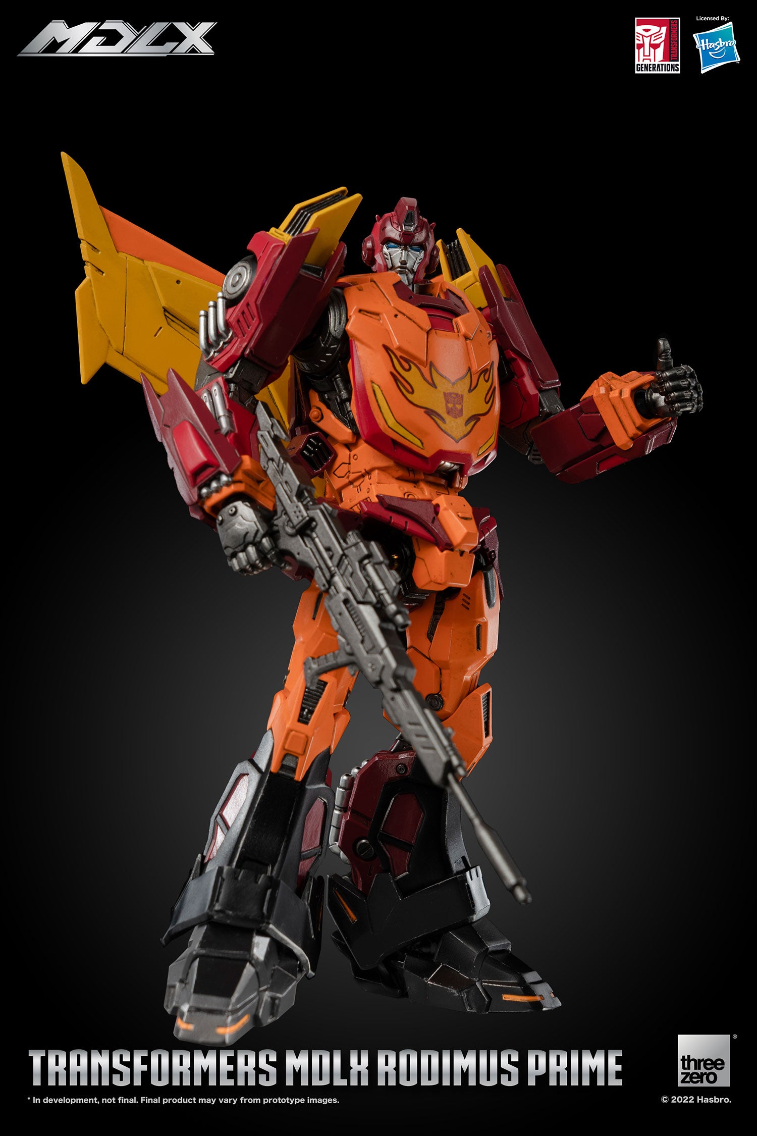 PRE-ORDER Transformers - MDLX Rodimus Prime