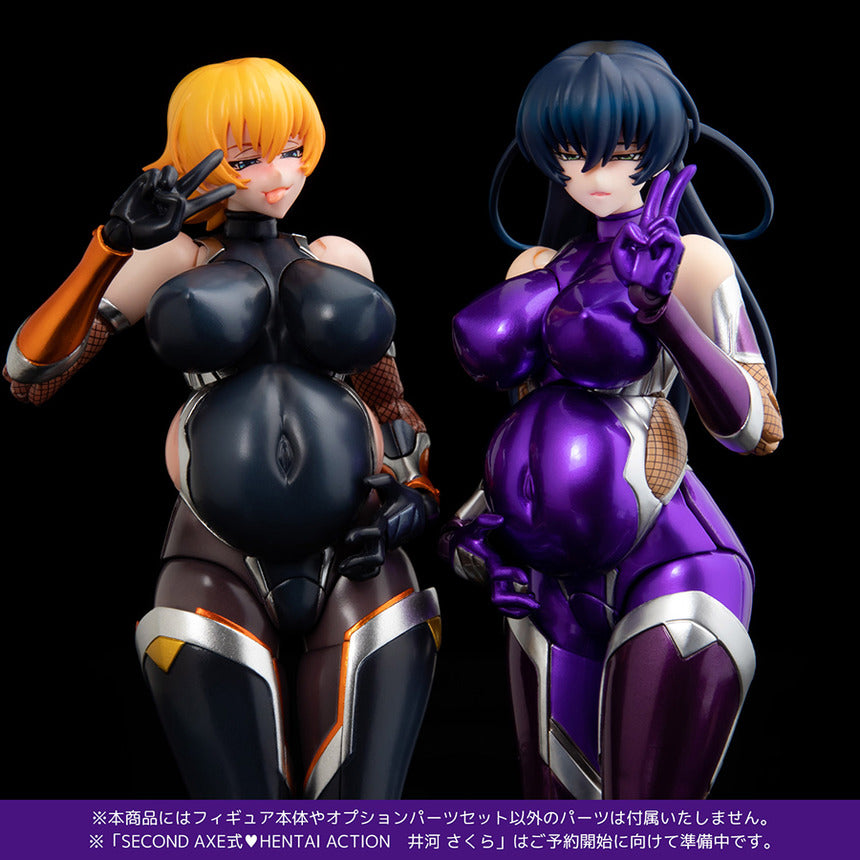 PRE-ORDER SECOND AXE❤HENTAI ACTION - Asagi Igawa Bote Belly: Metallic Color Ver. [EXCLUSIVE] [JP]