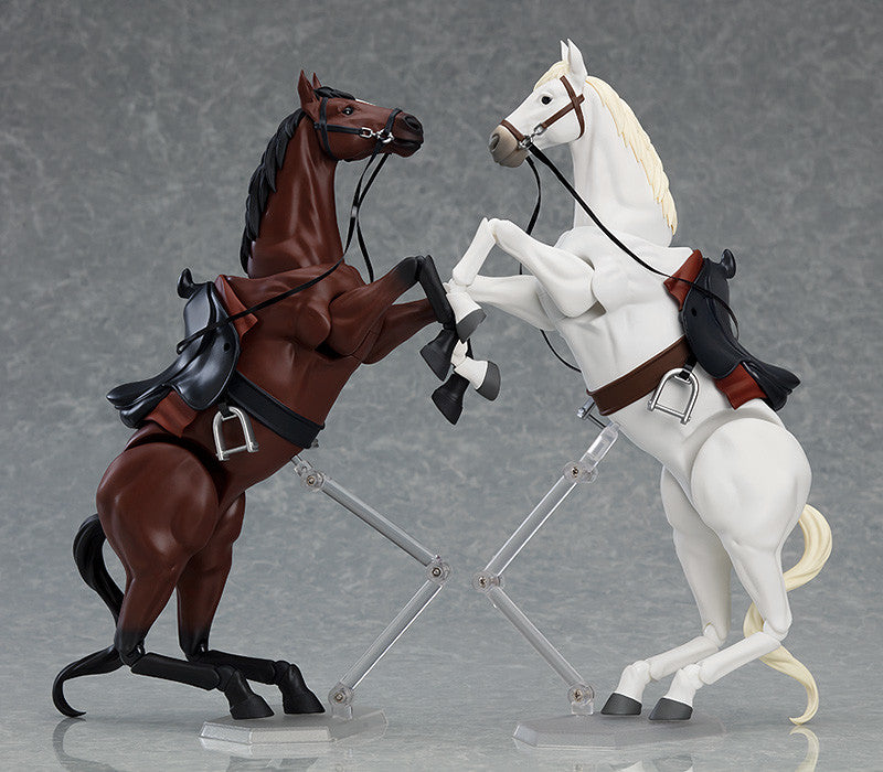 IN-STOCK Max Factory - figma 490b - Horse ver. 2 (White) [2nd Release]
