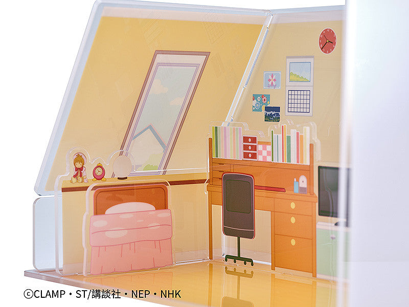 PRE-ORDER Cardcaptor Sakura: Clear Card Acrylic Diorama Background: Sakura's Bedroom
