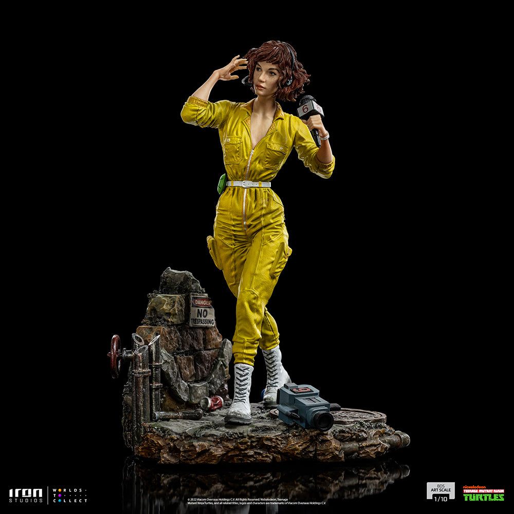 PRE-ORDER TMNT - April O'Neil BDS Art Scale 1/10