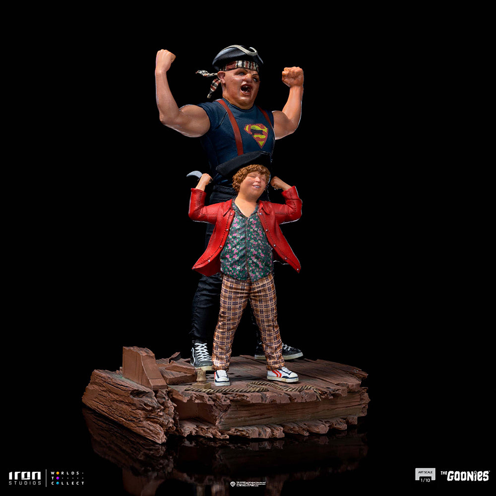 PRE-ORDER The Goonies - Sloth and Chunk Art Scale 1/10