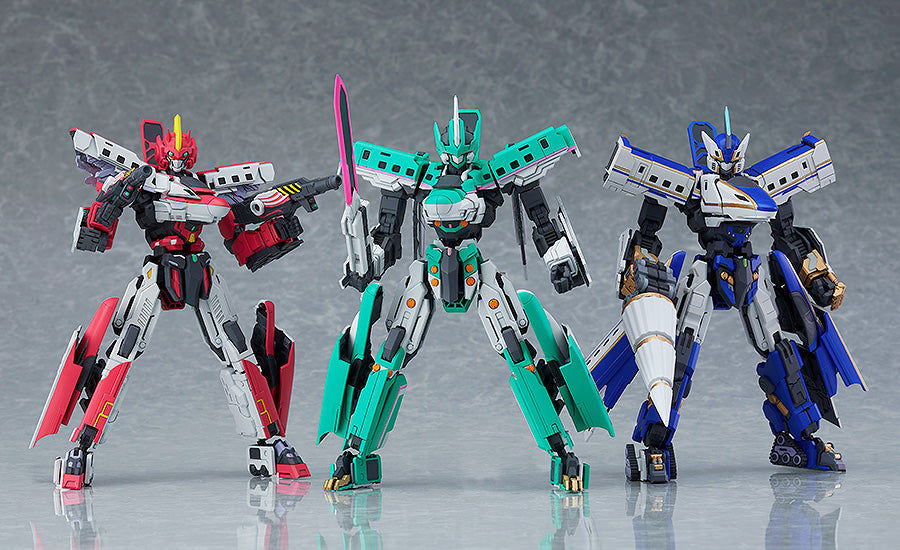 PRE-ORDER MODEROID - Shinkansen Henkei Robo Shinkalion - Shinkalion E5 Hayabusa [3rd Release]