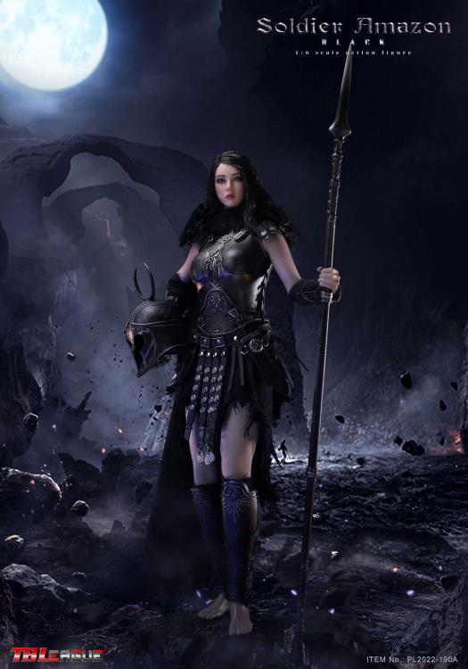 PRE-ORDER Soldier Amazon: Black 1/6