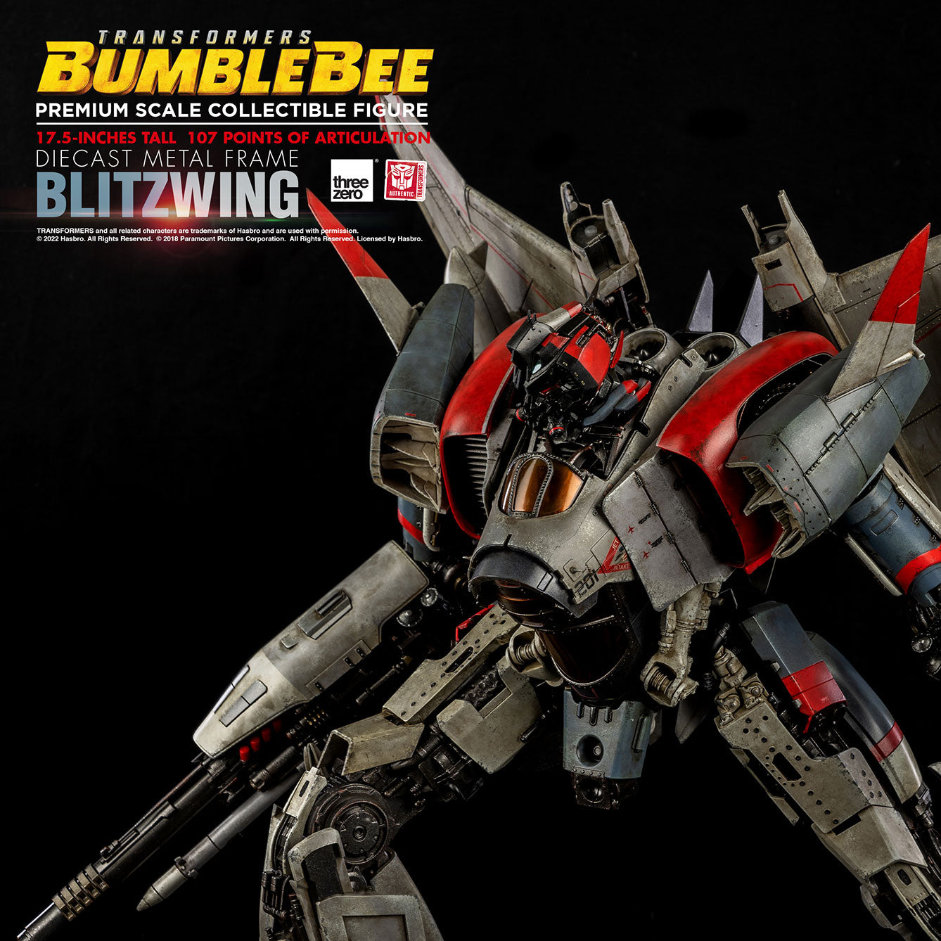 PRE-ORDER Transformers Bumblebee - Blitzwing [4th Quarter 2022 Release]