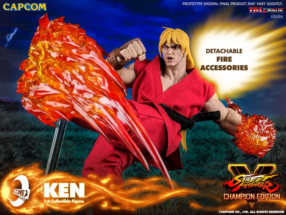 PRE-ORDER Street Fighter V - Ken Masters 1/6
