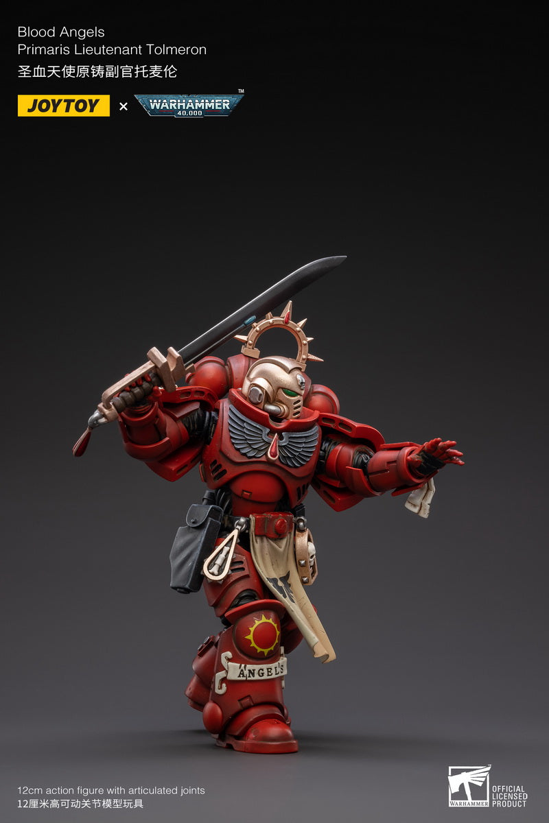 PRE-ORDER Warhammer 40k - Blood Angels - Primaris Lieutenant Tolmeron 1/18 [May 2023 Release]