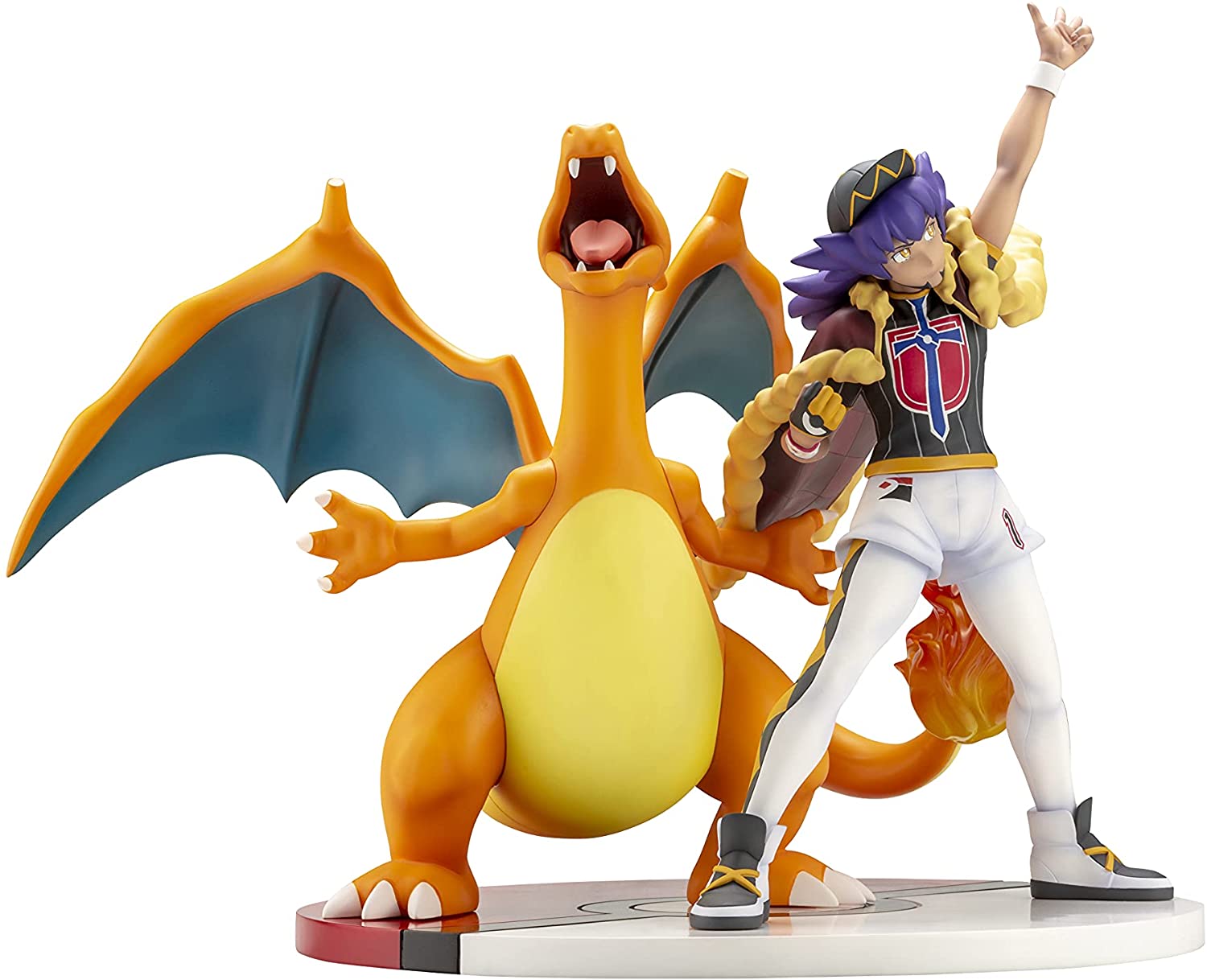 SPECIAL ORDER - ARTFX J - Pokémon Figure Series - Pocket Monsters - Leon With Charizard [EXCLUSIVE]