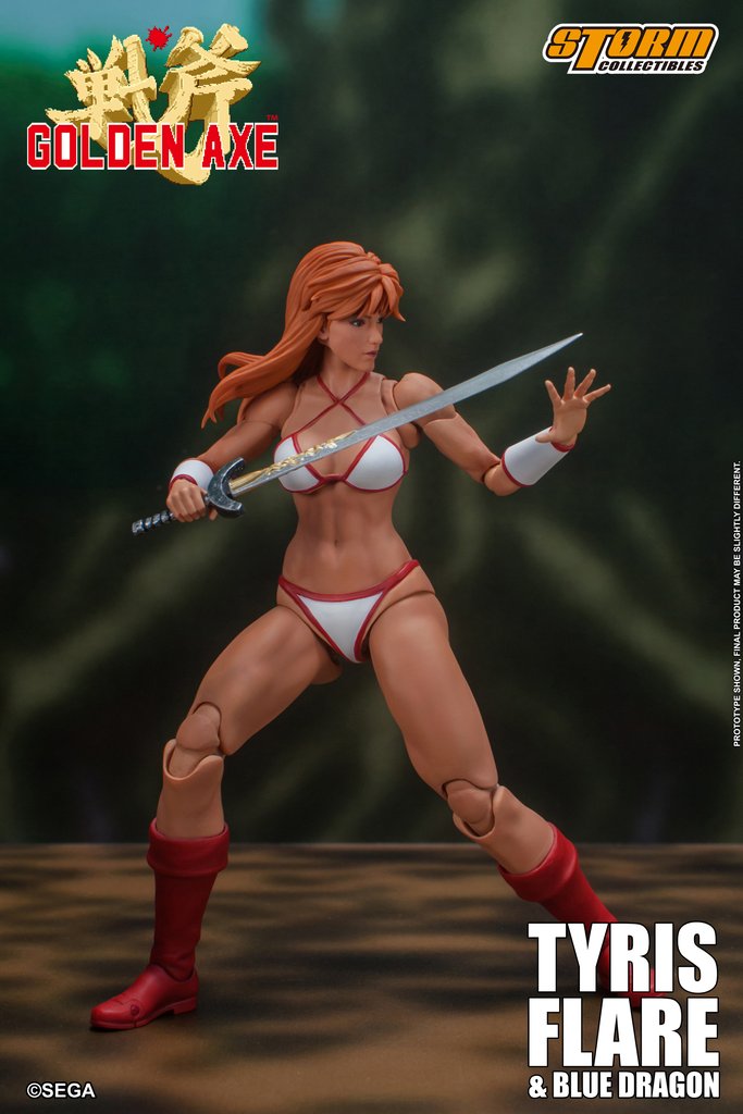 PRE-ORDER Golden Axe - Tyris Flare and Blue Dragon