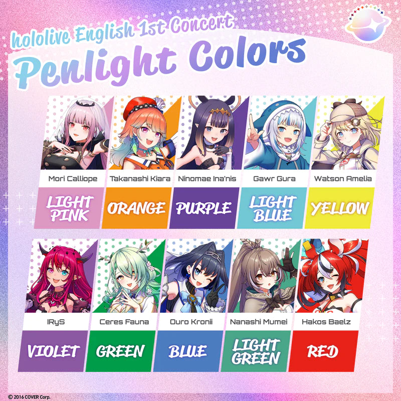 SPECIAL ORDER hololive English 1st Concert Essentials Pack