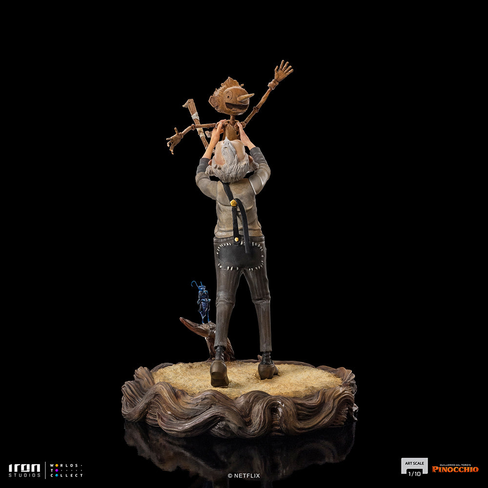 PRE-ORDER Pinocchio - Geppetto & Pinocchio Art Scale 1/10