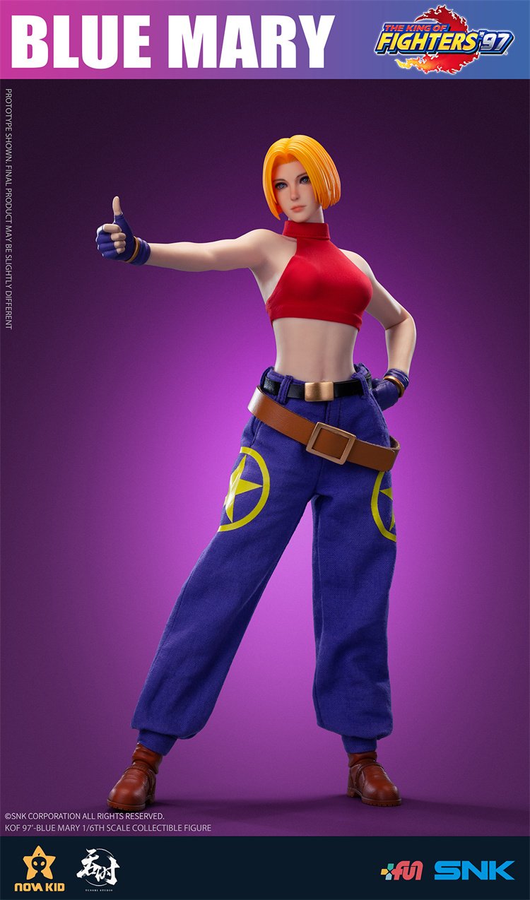 PRE-ORDER King of Fighters '97 - Blue Mary 1/6