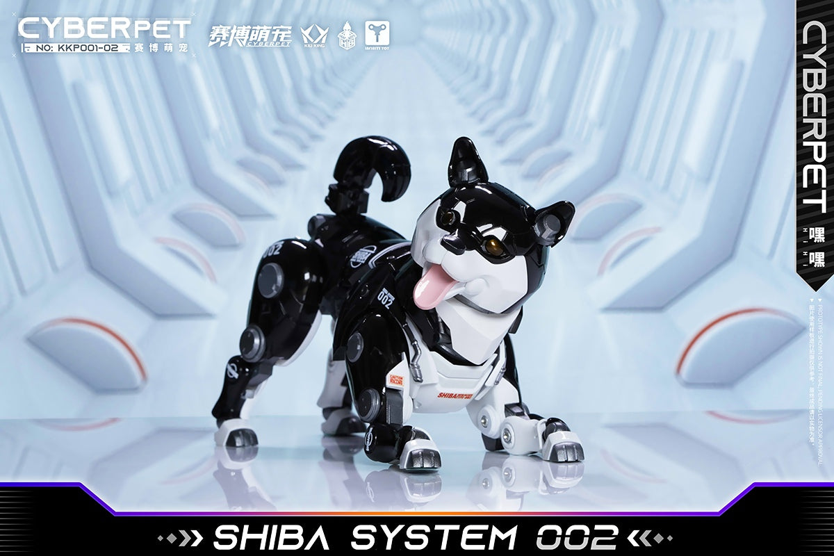PRE-ORDER Cyber Cute Pet - KKP001-02 Mecha Shiba Inu - Hey Hey: Black