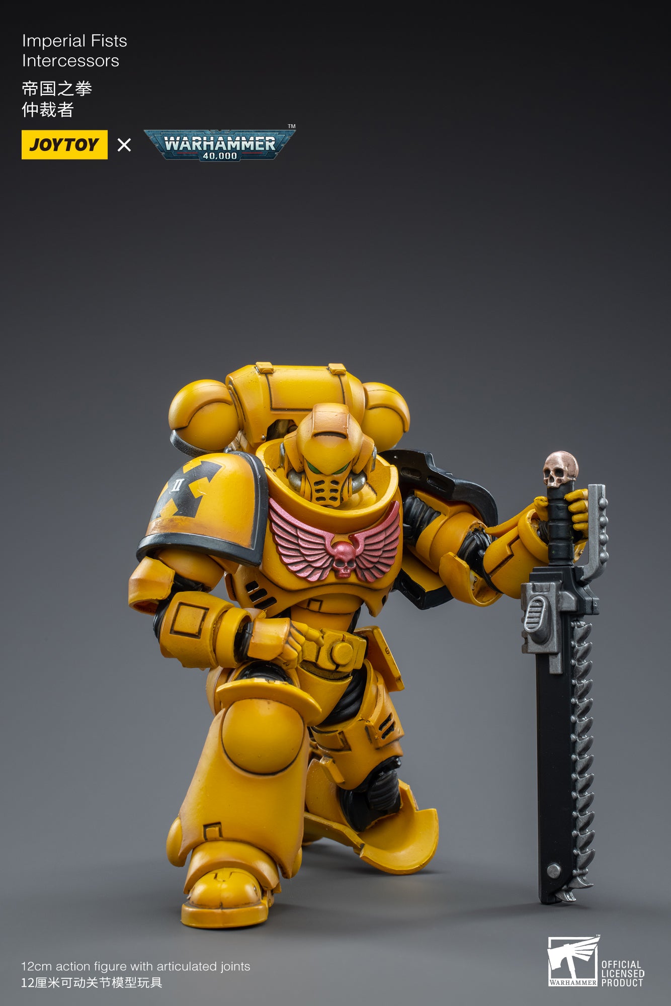 PRE-ORDER Warhammer 40K - Imperial Fists Intercessors 1/18