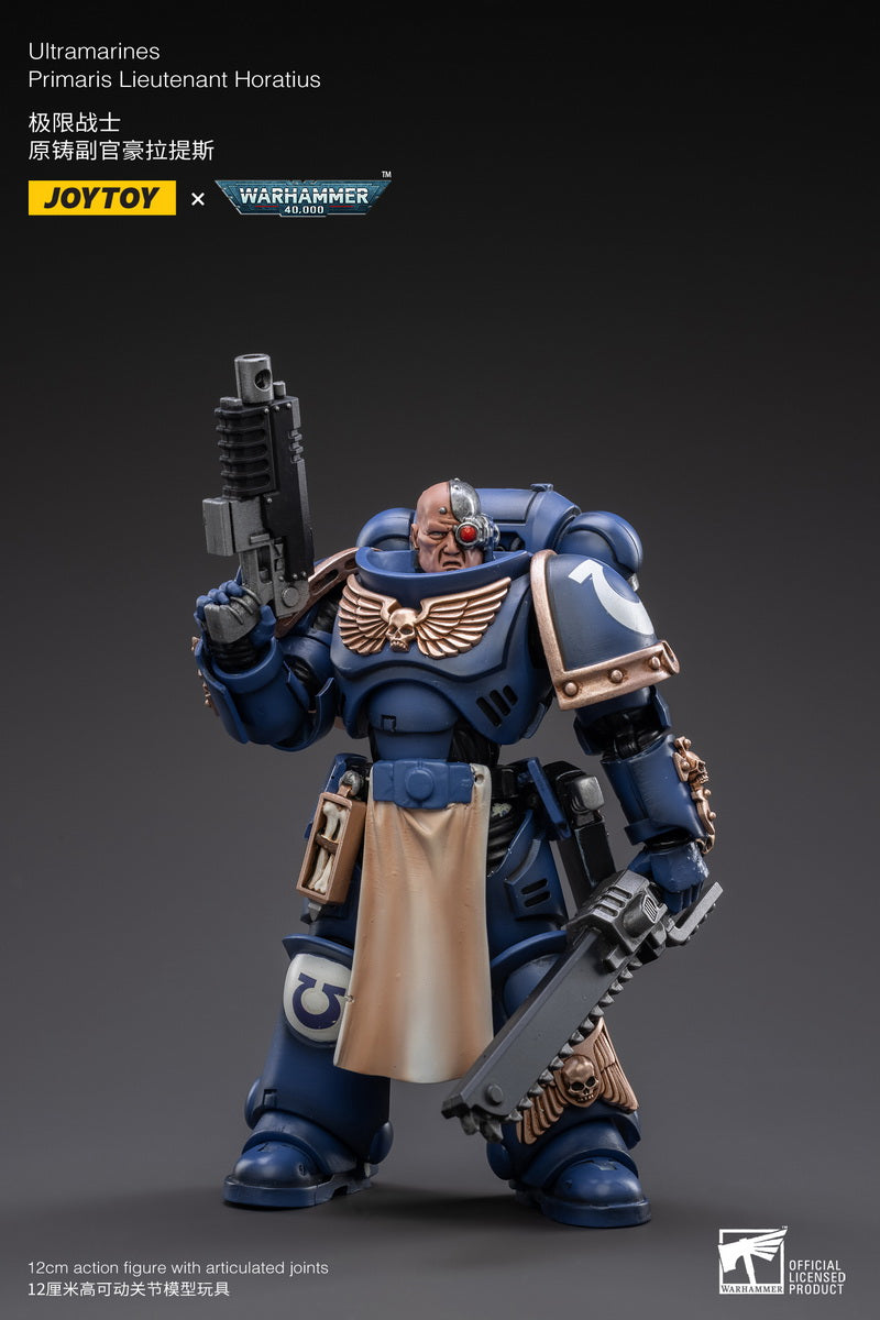 PRE-ORDER Warhammer 40k - Ultramarines - Primaris Lieutenant Horatius 1/18 [May 2023 Release]