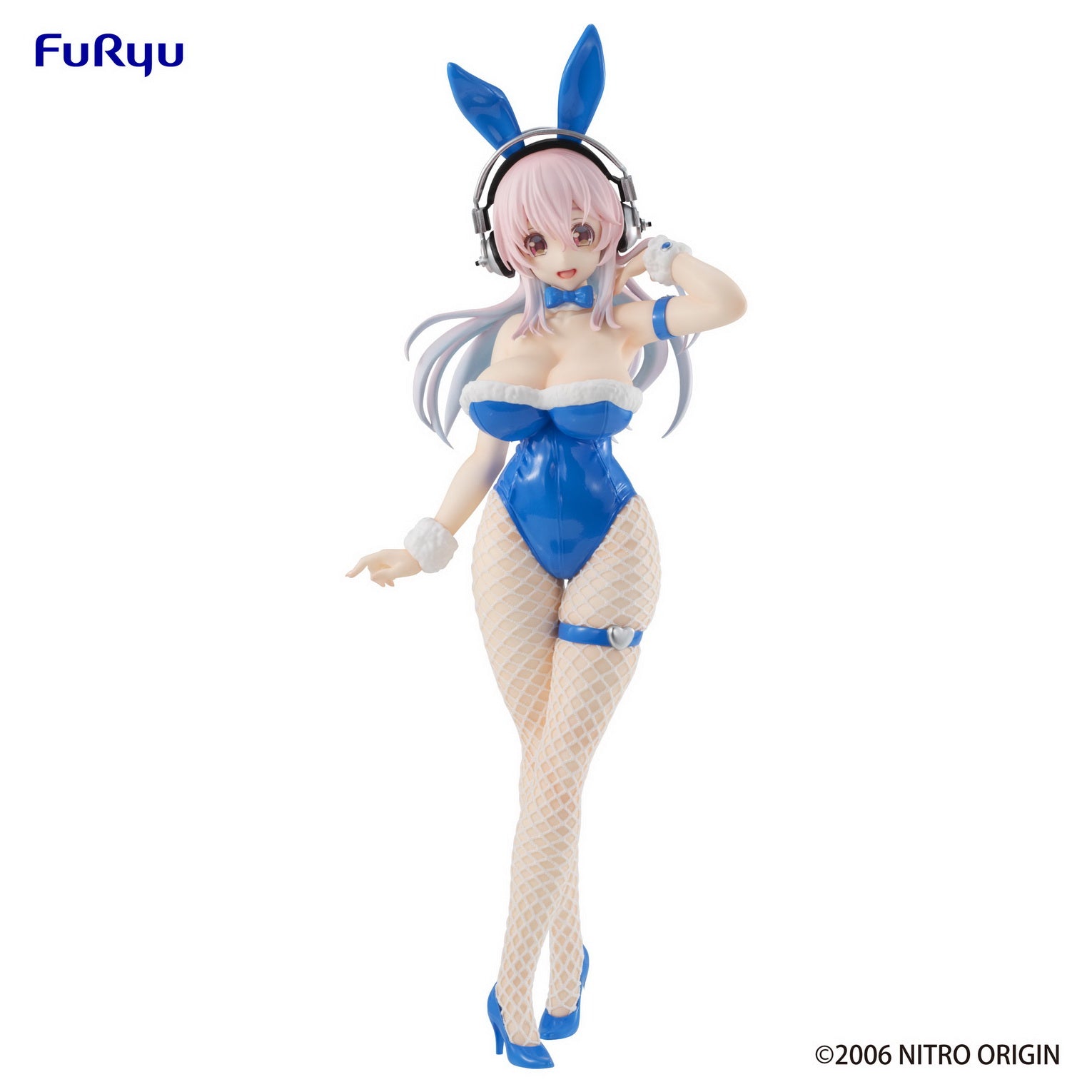 PRE-ORDER Super Sonico BiCute Bunnies Figure - Sonico: Blue Rabbit Ver.