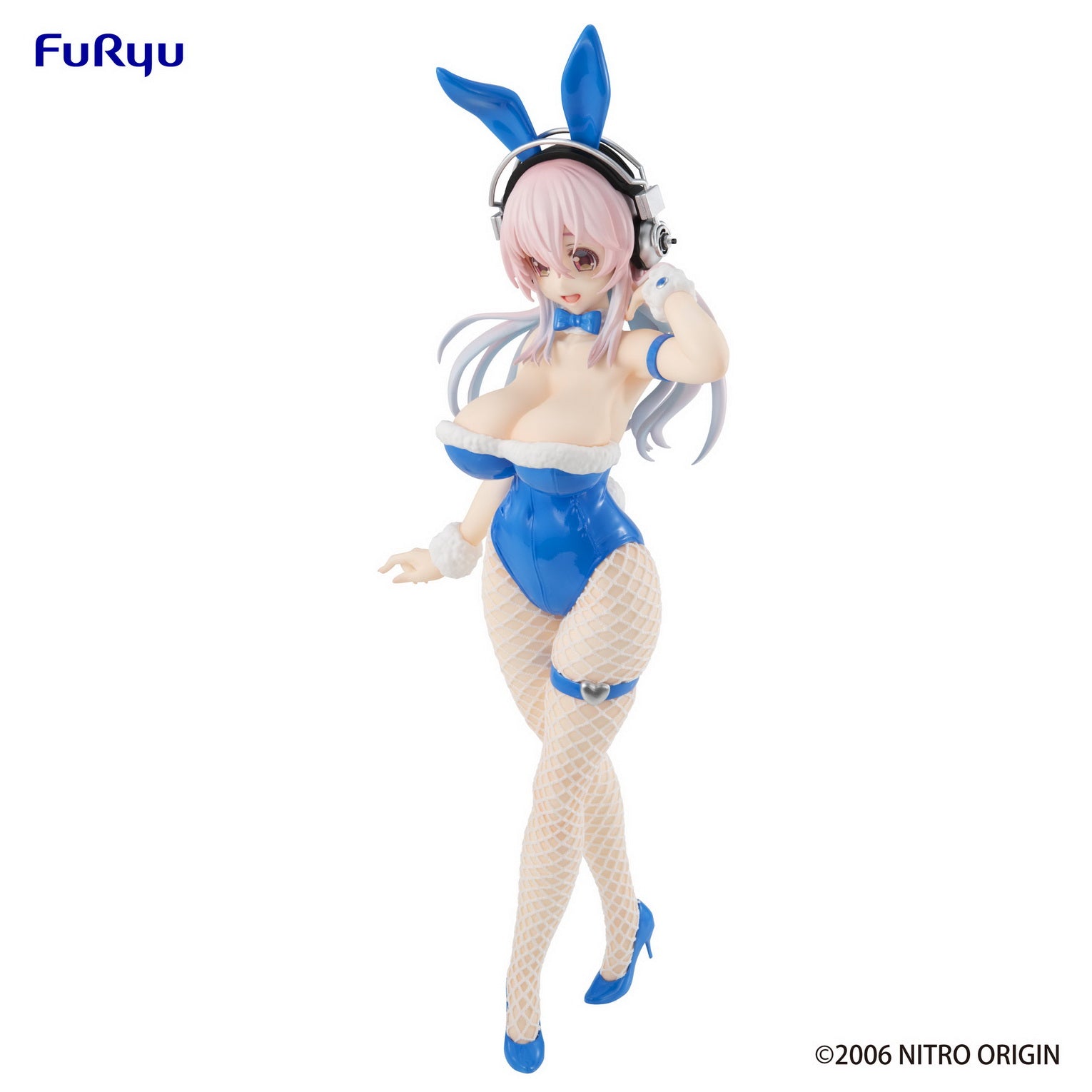 PRE-ORDER Super Sonico BiCute Bunnies Figure - Sonico: Blue Rabbit Ver.