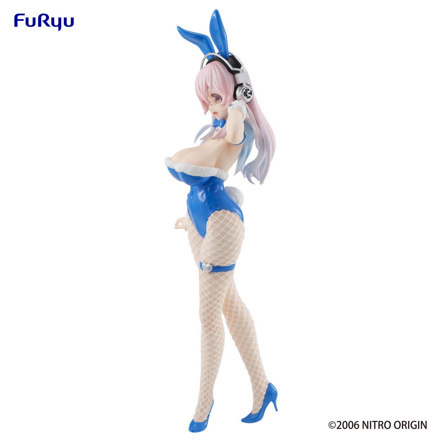 PRE-ORDER Super Sonico BiCute Bunnies Figure - Sonico: Blue Rabbit Ver.