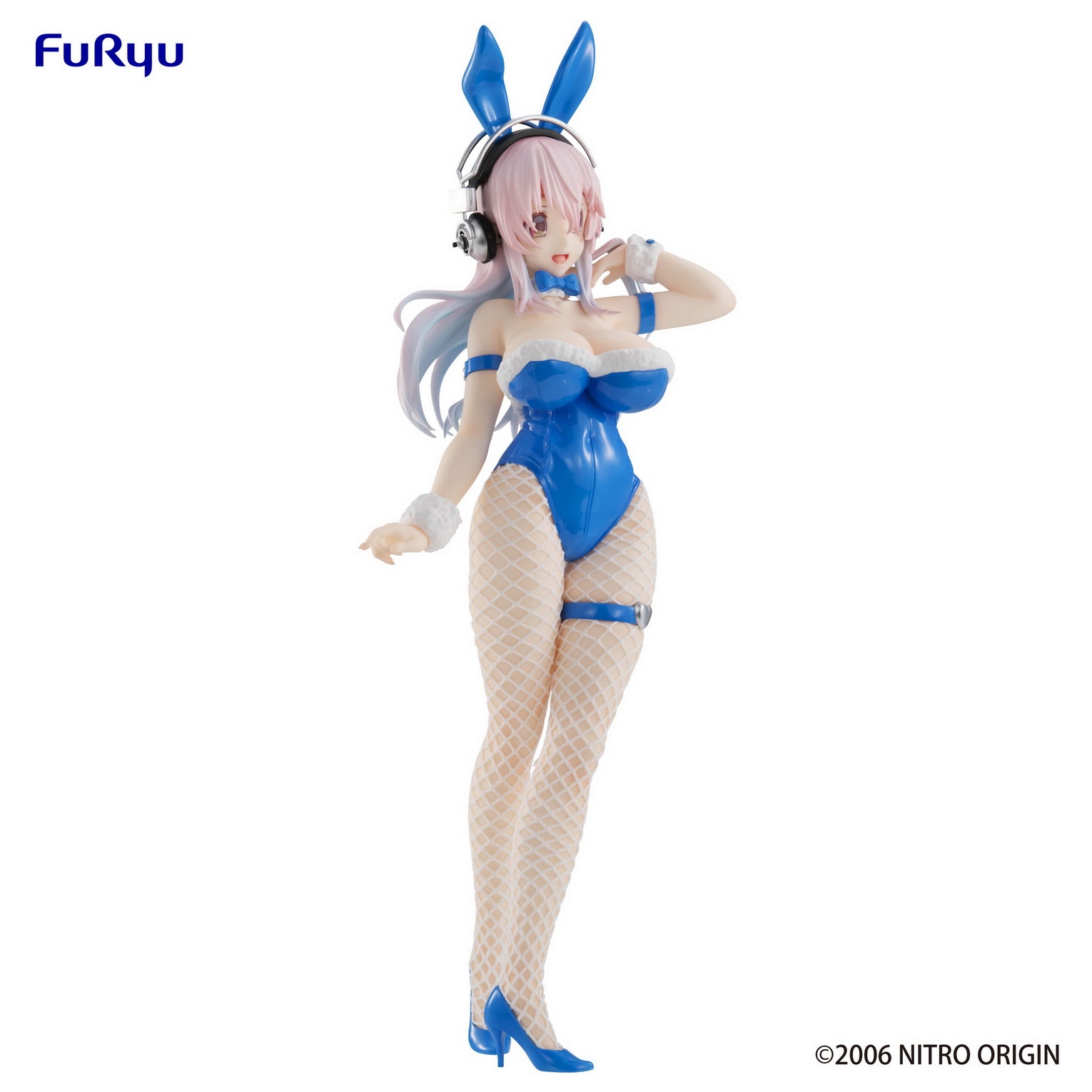 PRE-ORDER Super Sonico BiCute Bunnies Figure - Sonico: Blue Rabbit Ver.