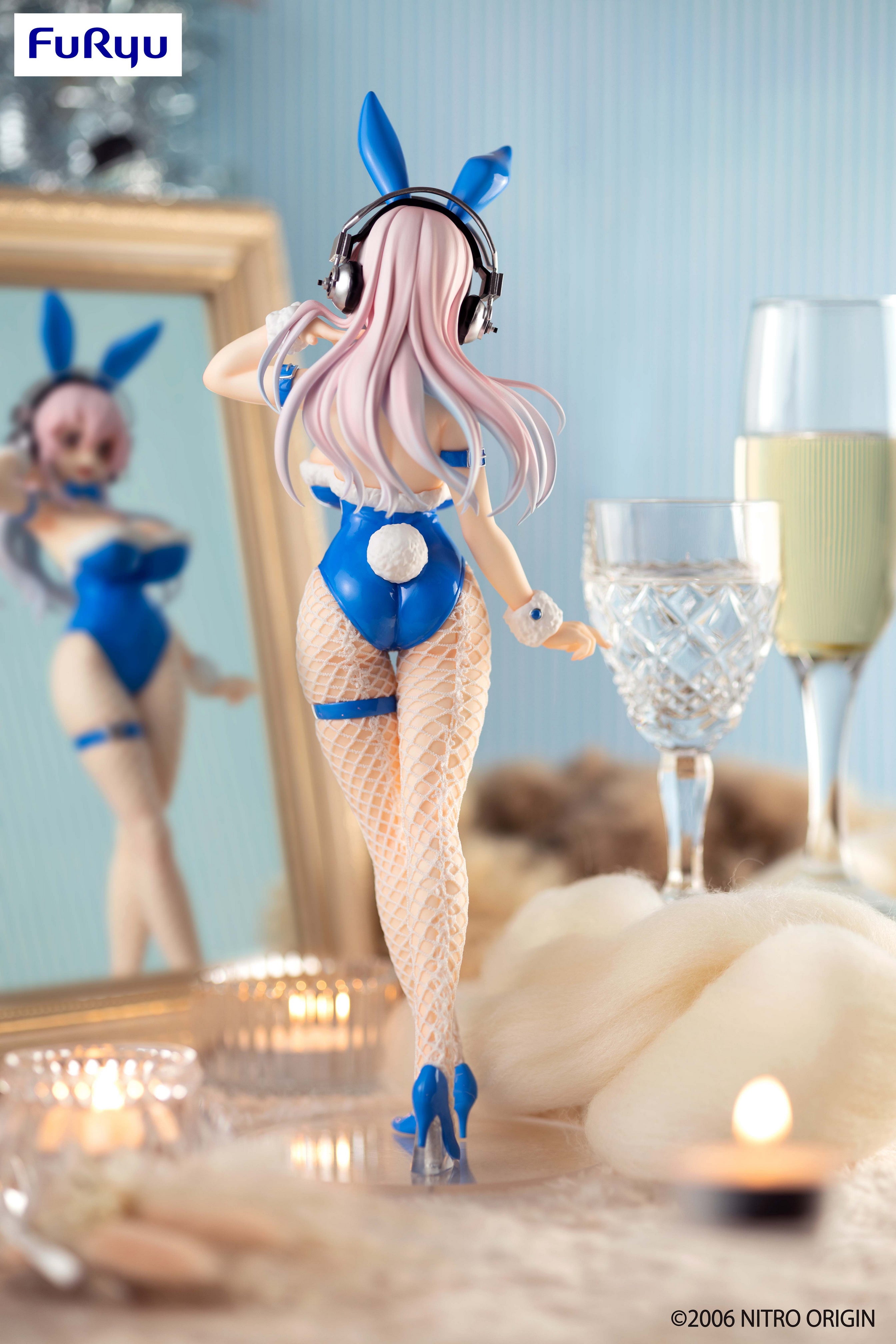 PRE-ORDER Super Sonico BiCute Bunnies Figure - Sonico: Blue Rabbit Ver.