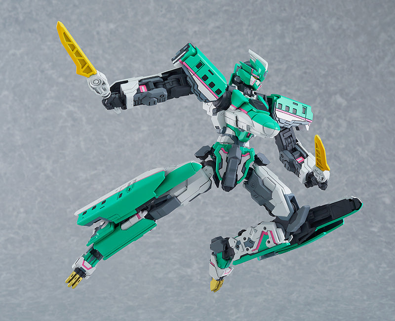 PRE-ORDER MODEROID - Shinkansen Henkei Robo Shinkalion Z - Shinklion Z E5 Hayabusa & Yamanote Set