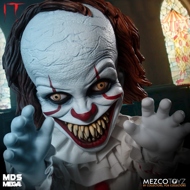 PRE-ORDER MDS Mega Scale IT: Talking Sinister Pennywise