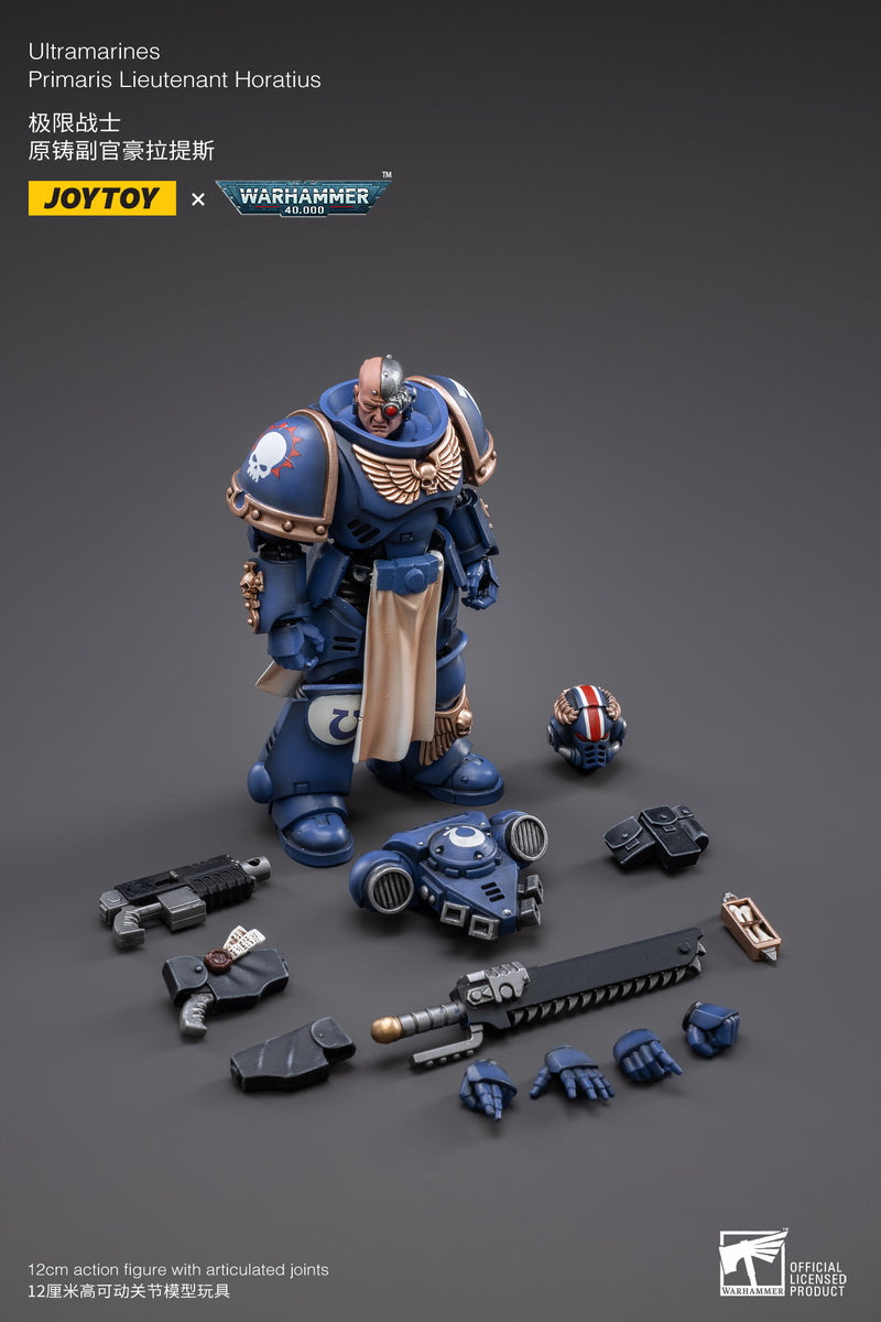 PRE-ORDER Warhammer 40k - Ultramarines - Primaris Lieutenant Horatius 1/18 [May 2023 Release]
