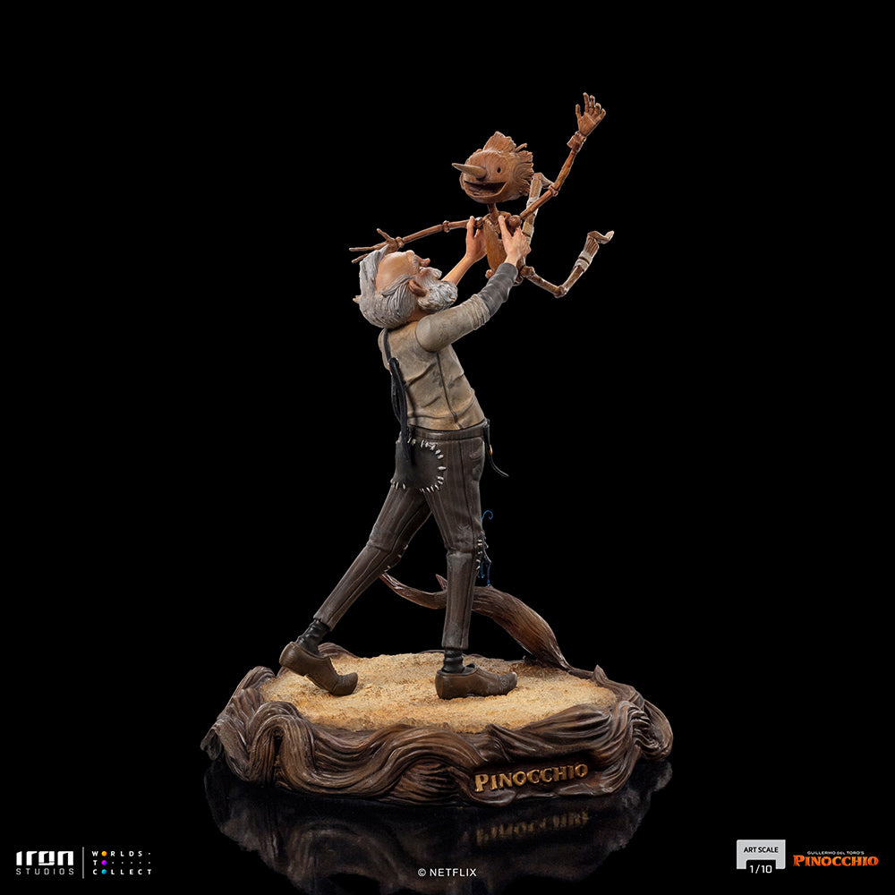PRE-ORDER Pinocchio - Geppetto & Pinocchio Art Scale 1/10