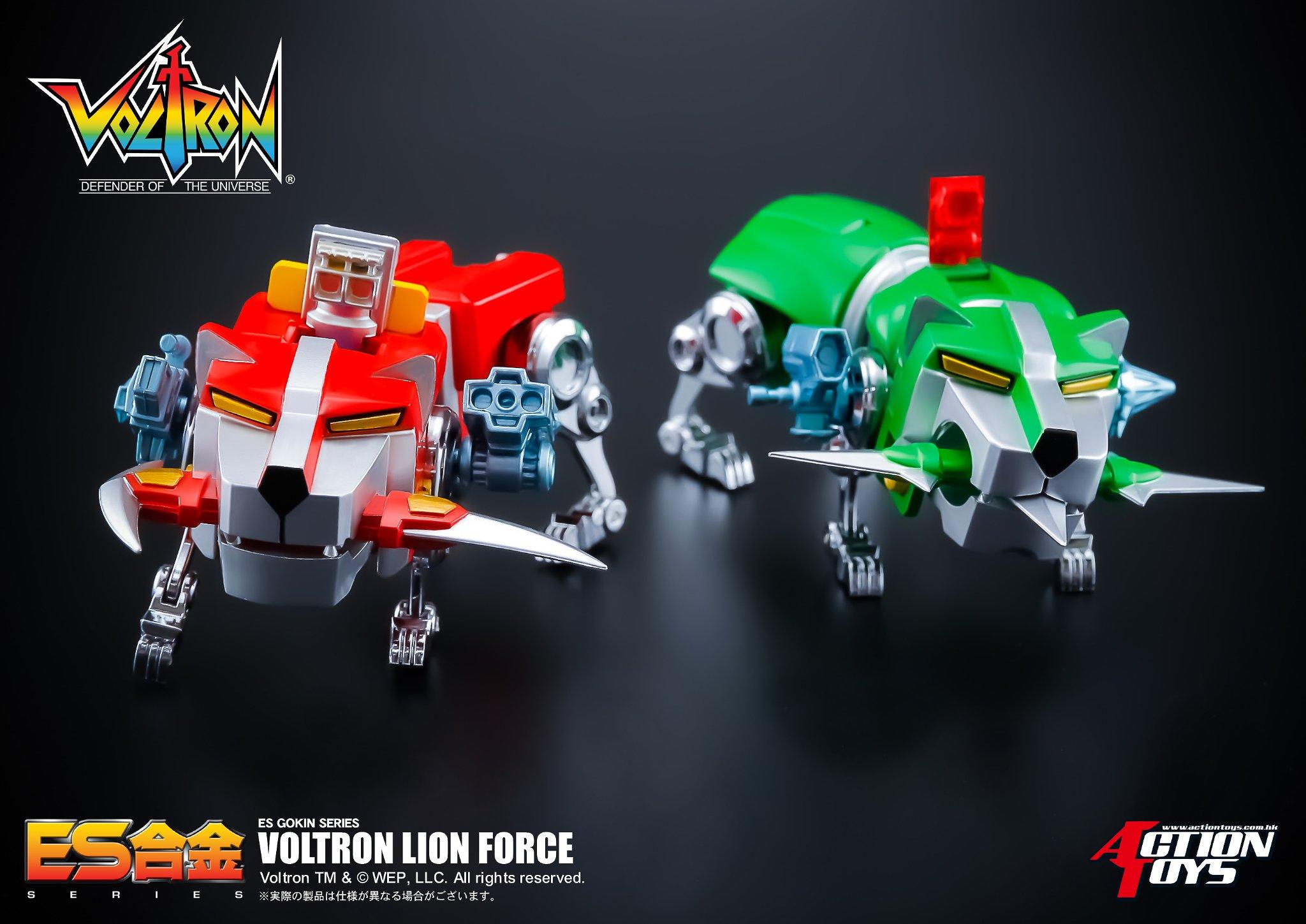 PRE-ORDER ES Gokin - Voltron Lion Force