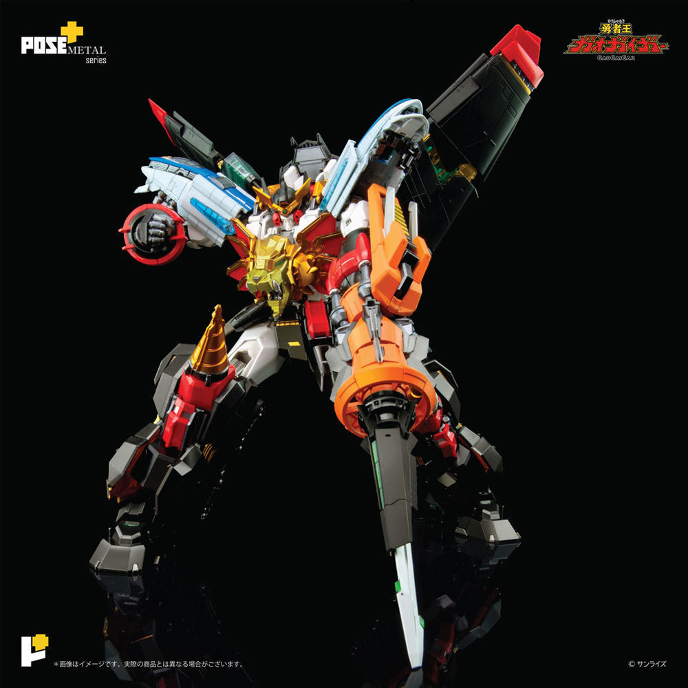 PRE-ORDER POSE+Metal Series - King of Braves Gaogaigar - Gaogaigar [May 2023 Release]