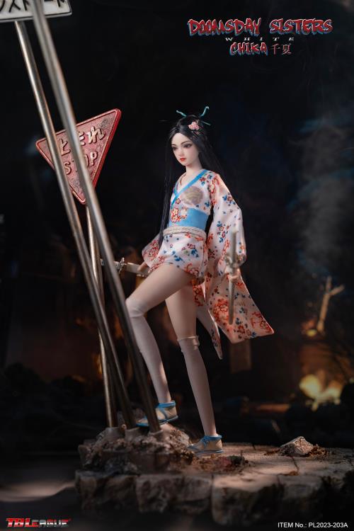 PRE-ORDER Doomsday Sisters - Chika: White 1/6