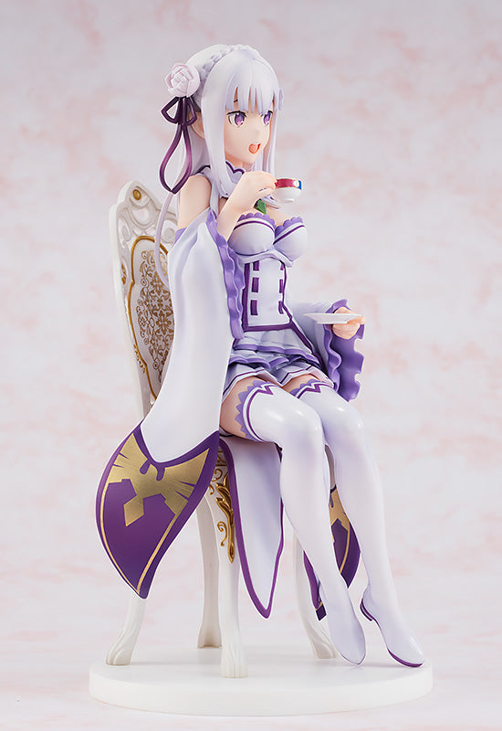 IN-STOCK Kadokawa - KDColle - Re:ZERO -Starting Life in Another World- - Emilia: Tea Party Ver. 1/7