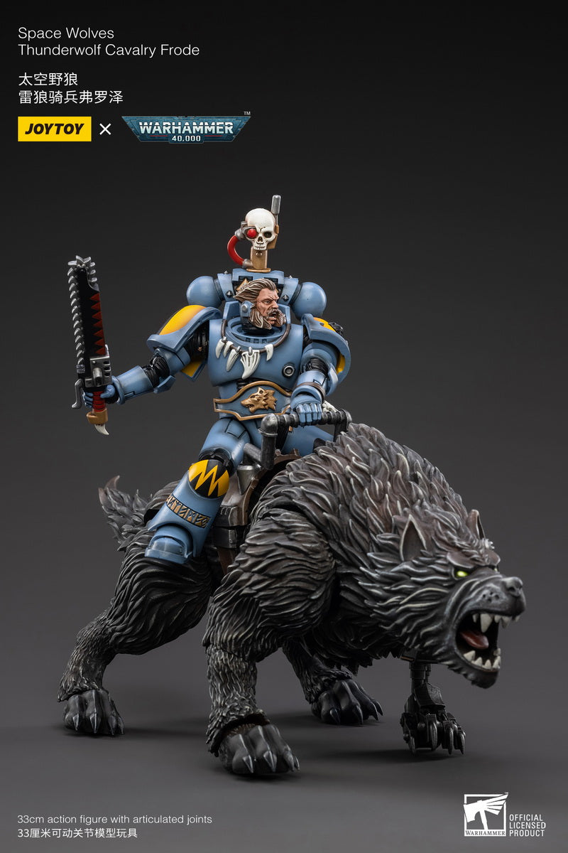PRE-ORDER Warhammer 40k - Space Wolves - Thunderwolf Cavalry Frode 1/18 [May 2023 Release]