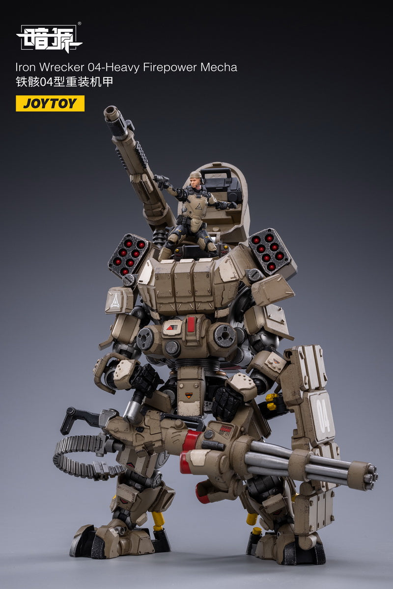 PRE-ORDER Dark Source - Iron Wrecker 04 - Heavy Firepower Mecha 1/25 [May 2023 Release]