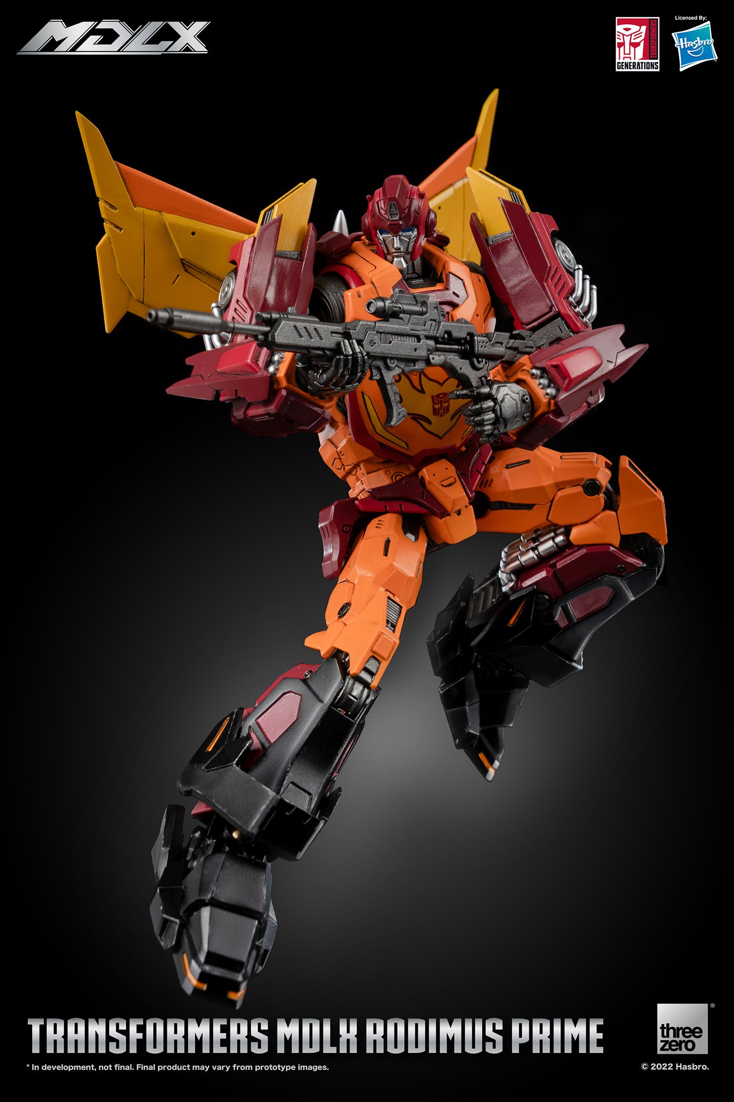 PRE-ORDER Transformers - MDLX Rodimus Prime