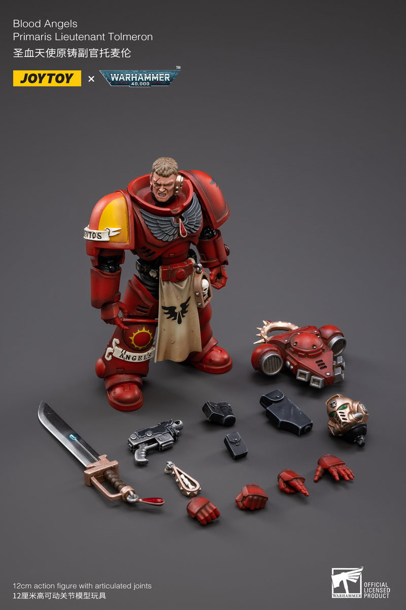 PRE-ORDER Warhammer 40k - Blood Angels - Primaris Lieutenant Tolmeron 1/18 [May 2023 Release]